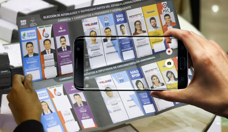 TSE ratifica prohibición de ingreso de celulares y cámaras al lugar donde se emitirá el voto