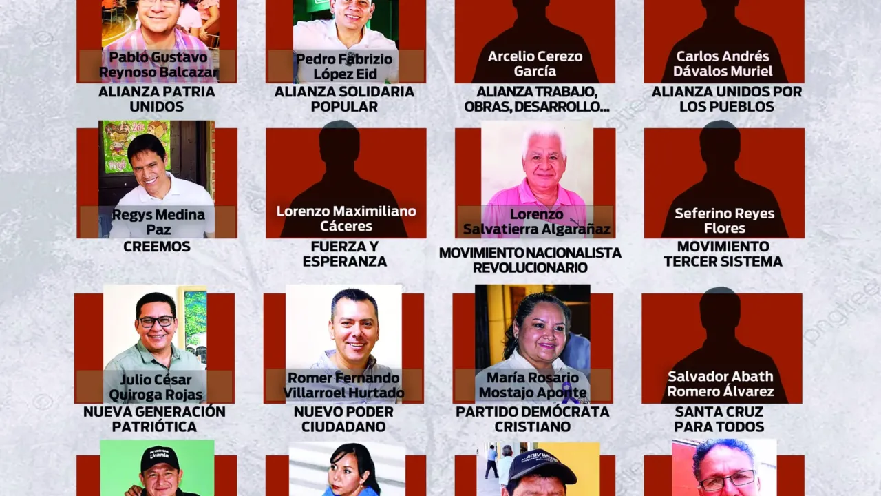 Montero tiene 16 aspirantes a ser alcalde y solo uno tiene experiencia en el ámbito electoral político